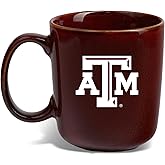 The Memory Company Officially Licensed NCAA 15oz Artisan Faded Rim Ceramic Coffee Mug - Premium Fan Drinkware with Team Logo, For Home, Office & Game Day