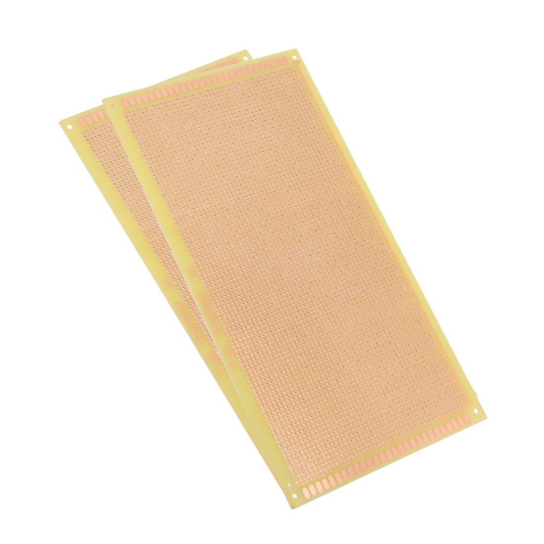 Sourcingmap 130x250mm Single Sided Universal Printed Circuit Board for Soldering 2pcs