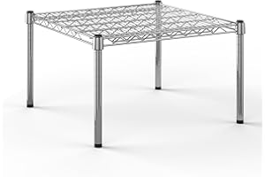 Regal Altair 24''W x 24''L x 14''H Chrome Plated Wire Dunnage Rack | Off The Floor Storage