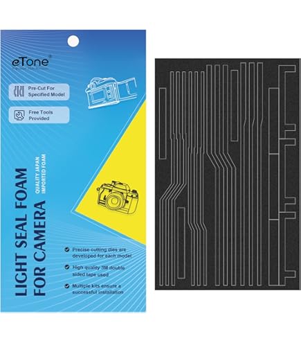 ETone Pre-Cut Light Seal Foam Sponge Kits For Asahi Pentax Spotmatic Sp Spii N 1560073