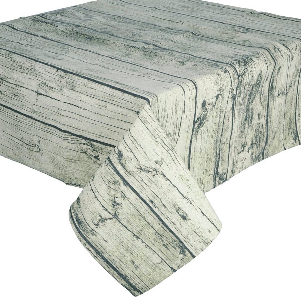 Best wooden table cloth plastic