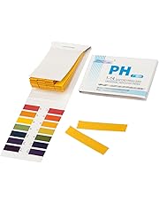TRIXES Indicatore di PH Cartina Tornasole per la Misurazione del PH da 1 a 14, Blocchetto da 80 Strisce