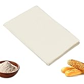 1 Pcs Thickened Bread Proofing Cloth for Baking Sourdough,28x28inch Bread Basket Flour Sack Towels for Dough, Baguettes, Loaves, Pastry, Homemade Bread