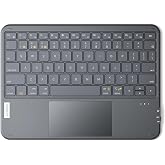Inateck Ultra-Slim Tablet Keyboard, Trackpad, 228g, Bluetooth 5.6 | For iPad/Tablet/Windows/Laptop/PC, Stable Connection, Ultralight 228g,Portable Wireless QWERTY Keyboard, Gray