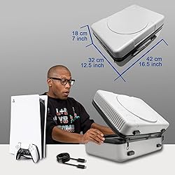 PS5 Carrying Case, Compatible with PlayStation 5