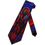 Three Rooker The Scream Tie by Munch Mens Art Neck Ties