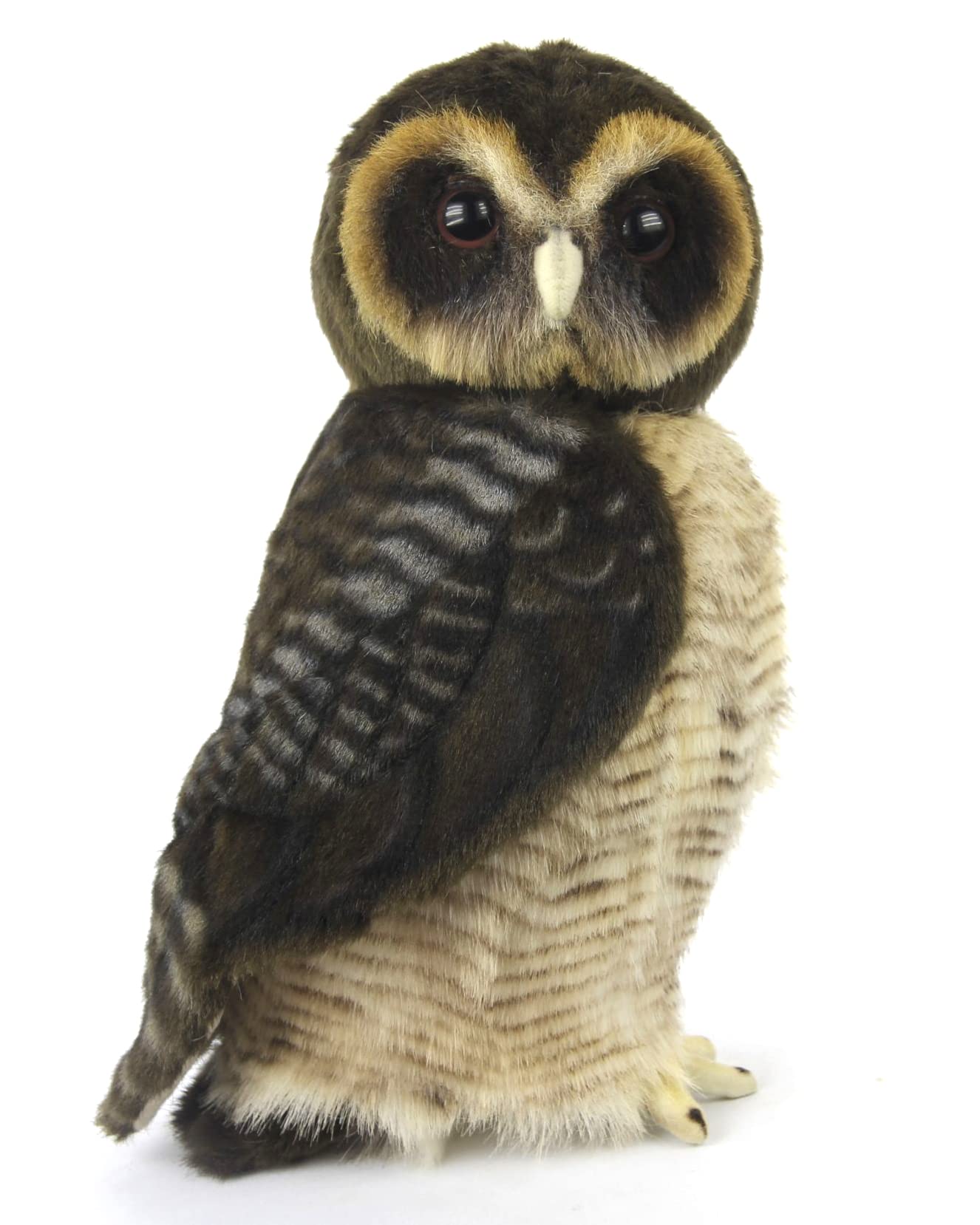 Soft Toy Asian Brown Wood Owl by Hansa (28cm)