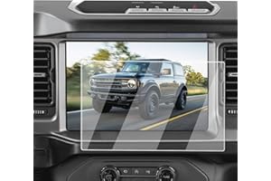 ECOZEN Screen Protector For 2021-2026 Ford Bronco - 12-Inch Navigation Tempered Glass Film For 2021-2026 Bronco(Base/Big Bend/Raptor/Outer Banks/Badlands/Heritage Edition/Stroppe Edition) Accessories