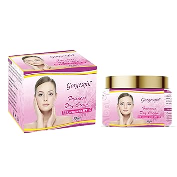Gorgesqin Fairness Day Cream with Sunscreen SPF-30, 50 gm
