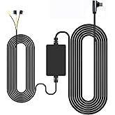 REDTIGER 21.3ft USB C-Port Hard Wire Kit for F8/F9/F17 Mini Dash Cam and T27/T700 Mirror Dashcam,Converts 12V-24V to 5V/2.5A,