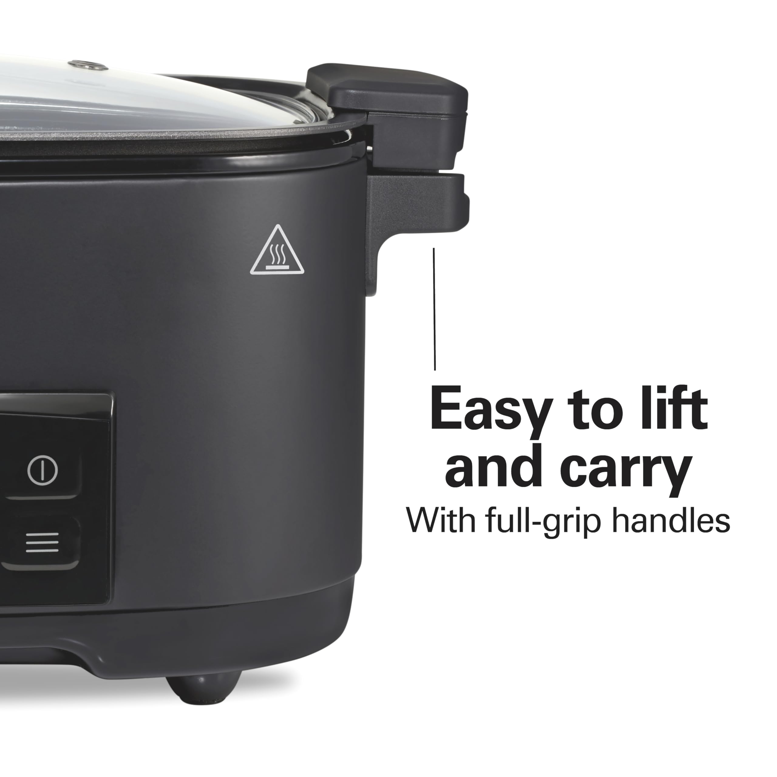 Hamilton Beach 6 Quart 9-in-1 Programmable Slow Cooker with Sear, Browning, Rice, Steam, Sauté, Roast Delay Start & Keep Warm Functions, Nonstick PFAS-Free Dishwasher Safe Crock, Black (33604)