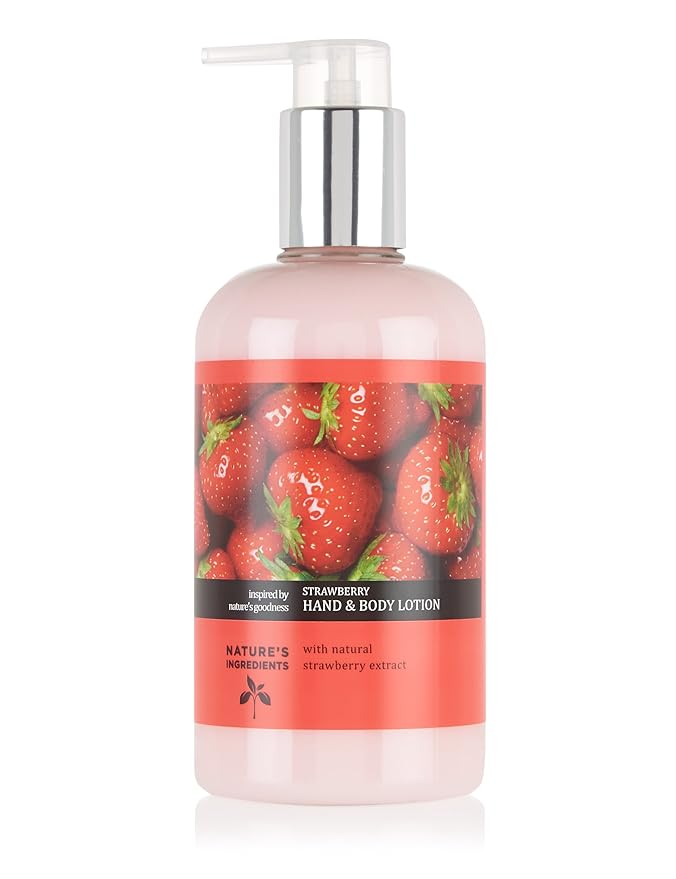 Buy Marks & Spencer Strawberry Hand and Body Lotion, 300ml Online at