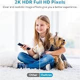 owltron 2K Indoor Camera 2 Pack WiFi Night Vision Motion 2-Way Talk Alexa view 2