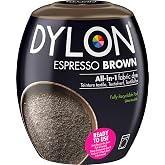 Dylon 350g Machine Dye Pod, Espresso Brown | Machine Dye for Clothes, Soft Furnishings &amp; Projects, Renew Fabrics, up to 600g of Fabric per Pod