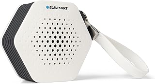 Blaupunkt SRB 10 – kleines und tragbares Badradio, UKW/FM PLL, Bluetooth Musik Streaming und Aux In, automatische Senderspeicherung, Freisprech-Funktion, Duschradio und Badezimmer-Radio mit IXP5