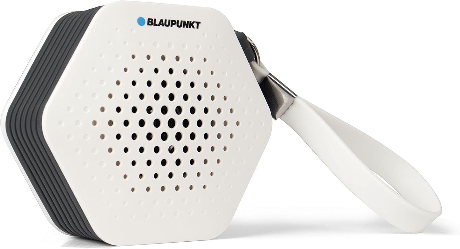 Blaupunkt SRB 10 – kleines und tragbares Badradio, UKW/FM PLL, Bluetooth Musik Streaming und Aux In, automatische Senderspeicherung, Freisprech-Funktion, Duschradio und Badezimmer-Radio mit IXP5