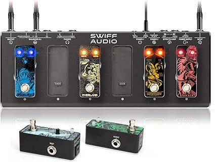 Amazon Com Swiff Guitar Multieffects Cables Free Pedalboard