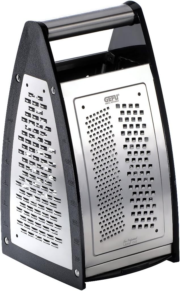 Gefu 89037 Vierkantreibe Laser Cut mit verschließbarem Boden