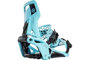 Nidecker Supermatic Snowboard First Universal, Dual-Entry, Automatic Binding - Comfortable and Reliable as a Regular Two-Strap Binding - Genuine Game Changer with its Drop in tech