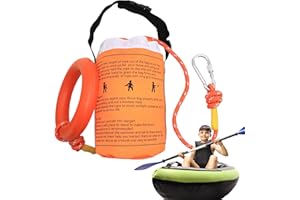Rescue Throw Rope Bag - Water Floating Lifesaving Rope | 881.85 Lbs Safety Throw Bag | Throw Bags Water Rescue Safety Equipme