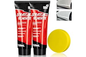 SIXCAR Scratch Remover for Vehicles,Car Scratch Remover,Car Scratch Repair Paste,Best Deep Scratch Remover for Cars,2024 Upgrade Car Paint Scratch Repair Kit for Car Various Surfaces (2Pcs)