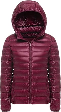short down jacket women's