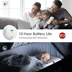 X-Sense 10-Year Battery Smoke and Carbon Monoxide
