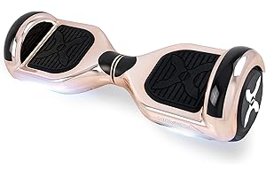 HOVER-1 Hover‑1 Matrix Electric Self Balancing Scooter with 6.5” LED Tires, Color‑Changing Fender Lights, Dual 150W Motors, 7 mph Max Speed, and 3 Miles Max Range