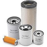 Maintenance Filter Kit for Yanmar Tractors SA221 SA324 SA424 (KIT SA001) | Replace 1A8330-05110, 198167-24900, 198119-48310, 129053-55670, 119305-35170