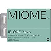 MIOME IB-ONE Probiotic - Clinically Studied Bacillus Coagulans Unique is-2 Constipation & Bowel Movement Supplement - Low FODMAP, Gluten Free & 3rd Party Verified - 30 Capsules