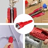 BRITECO 8 in 1 Basin Wrench and Tap Spanner Faucet Sink Installer Tool view 6