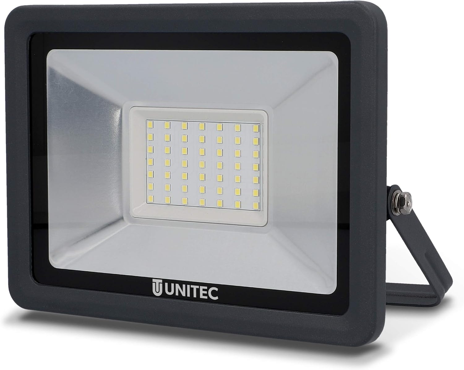 LED Spotlight 50 Watt 4000 Lumen IP65 Anthracite, Charcoal