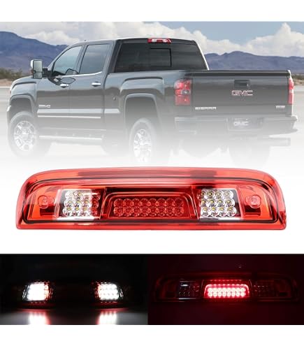 LED Smoked Third Brake Light For 2014-2018 Chevy Silverado & GMC Sierra 1500/2500
