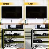 Stageek Cable Trunking Kit 9 Pieces 39cm Open Slot Desk Cable Management view 7