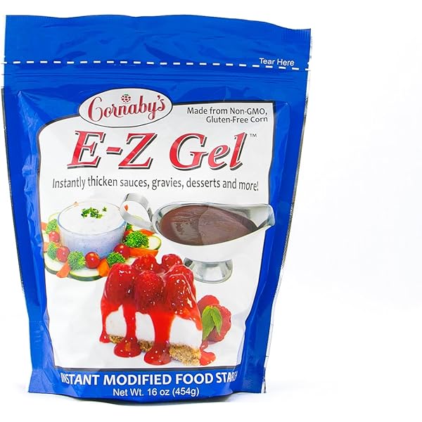 Amazon Com Cornaby S Instant Gluten Free Non Gmo Food Thickener Unflavored 16 Ounce Pack Of 1 Baking Thickeners Grocery Gourmet Food