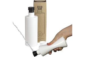 CuloClean Portable Bidet for Toilet or Travel. Peri Bottle for Men and Women. Handheld Spray. Bath Essentials (Black)