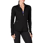 Amazon Essentials Women's Fleece Full-Zip Jacket - Brushed Tech Stretch