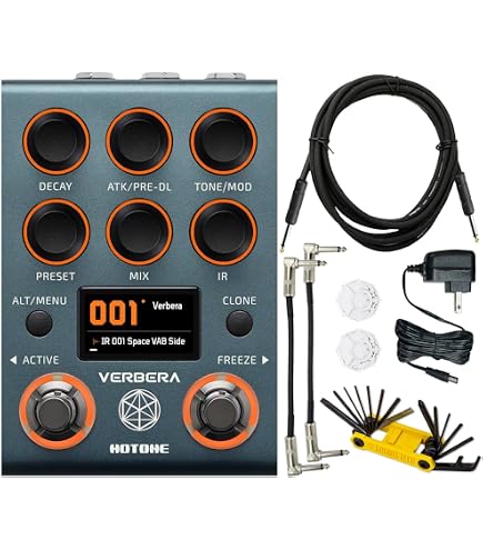 Amazon.com: Hotone Verbera Convolution Reverb Pedal – Dual Engine