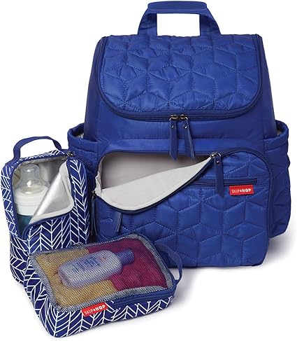 indigo diaper bag