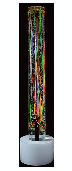 Blacklight-Wassersäule / Sprudelsäule ø 200/190 mm, H = 1700 mm, Fuß ø 400 mm