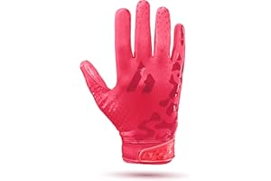 Repsters RPG1 Football Gloves - Men’s Elite Trendy Wide Receiver Gloves – Extra Sticky Grip Football Gloves for Game Day, Training, High School and College - Adult and Youth Sizes