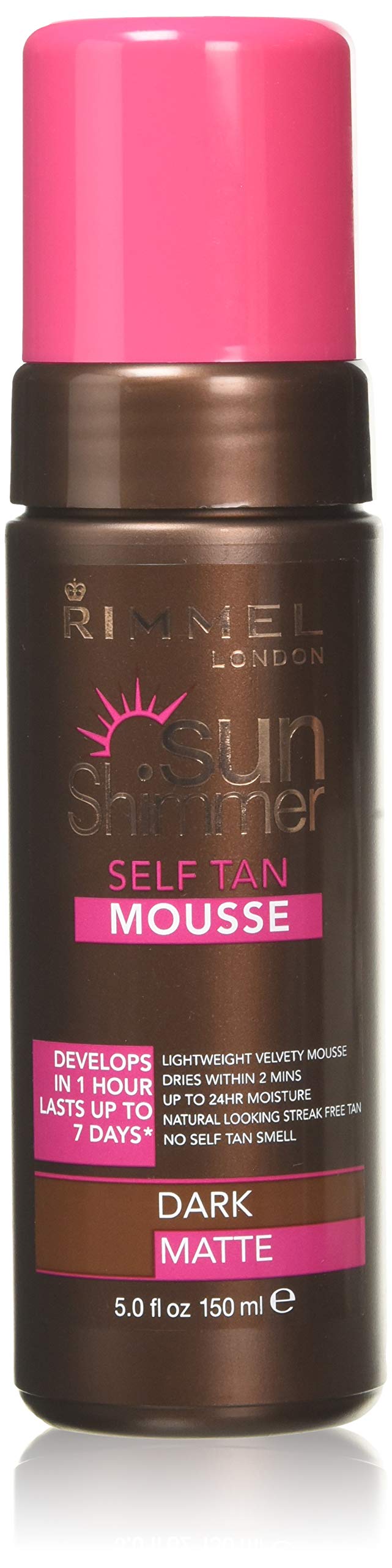 Sunshimmer Self Tan Mousse, Dark Matte
