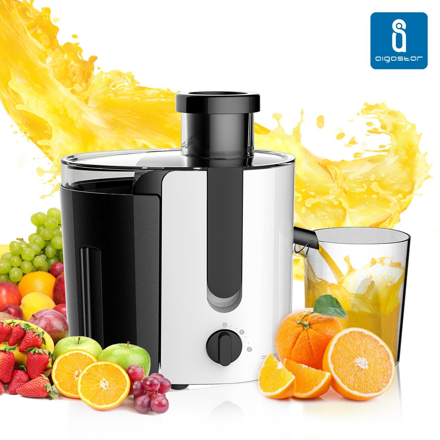 Aigostar Grape JDA – Licuadora para frutas y verduras W motor de