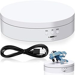 Hicarer Rotating Display Stand 360 Degree Motorized