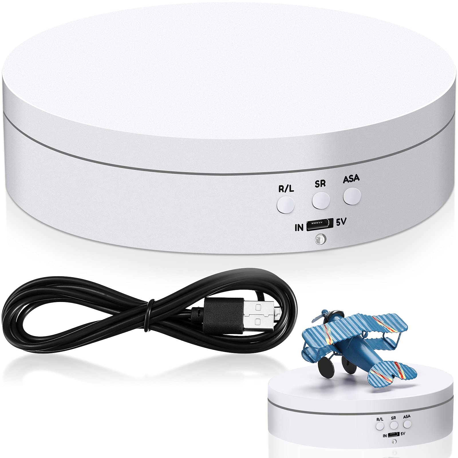 Hicarer Rotating Display Stand 360 Degree Motorized