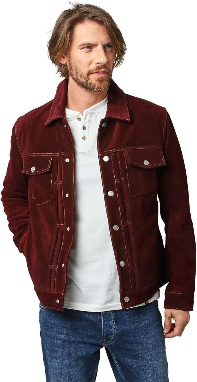 Joe Browns Mens Suede Western Jacket Amazon.co.uk Clothing
