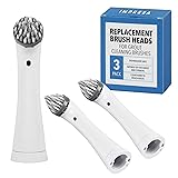 Impresa [3 Pack] Shower Cleaning Brush Heads for