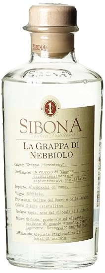 Sibona Grappa di Nebbiolo (1 x 0.5 l)