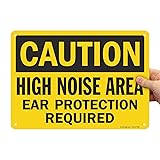 SmartSign - S-1106-AL-14 “Caution - High Noise