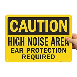 SmartSign - S-1106-AL-14 “Caution - High Noise